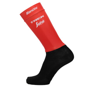 Santini Trek-Segafredo 18 Aero Pro Team Socks - Red