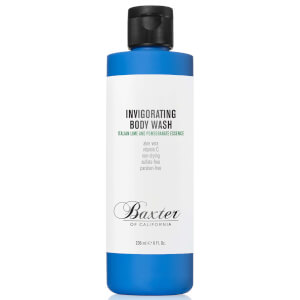 Gel corporal revigorizante de Baxter of California 236 ml - Lima italiana y granada