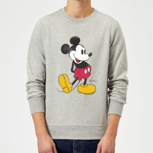 Disney Mickey Mouse Classic Kick Pullover - Grau