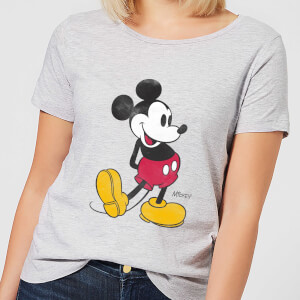 T-Shirt Femme Mickey Mouse Classique (Disney) - Gris