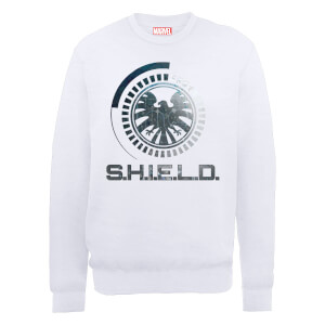 Sudadera Marvel Los Vengadores S.H.I.E.L.D. - Hombre - Blanco