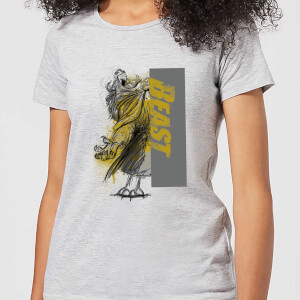 T-Shirt Femme Haillons - La Belle et la Bête (Disney) - Gris