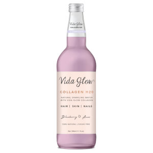 Vida Glow Collagen Sparkling Water - Blueberry and Acai 330ml