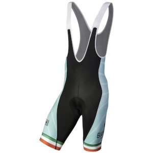 Bianchi Gruso Bibshorts - Black/Celeste