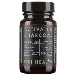 Carbón activo de KIKI Health - 50 cápsulas vegetarianas