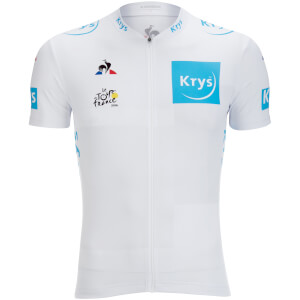 Le Coq Sportif Tour de France 2018 Young Riders Classification Official Jersey - White
