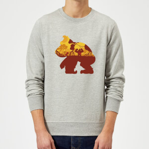 Nintendo Donkey Kong Silhouette Mangrove Sweatshirt - Grey