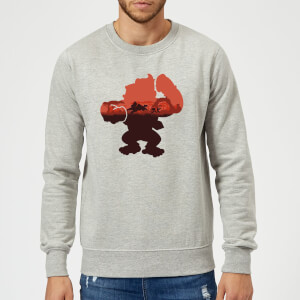 Nintendo Donkey Kong Silhouette Serengeti Sweatshirt - Grey
