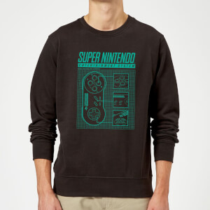 Sweat Homme Super Nintendo Entertainment System - Noir