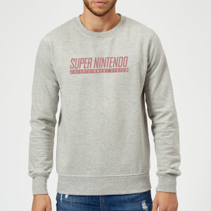 Nintendo SNES Men's Sweatshirt - Grey