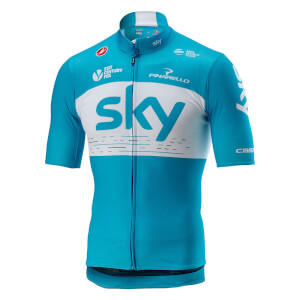 Team Sky Podio Jersey - Sky Blue