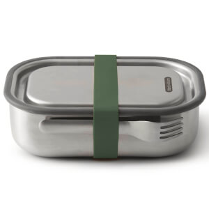 Black+Blum Stainless Steel Lunch Box - Olive