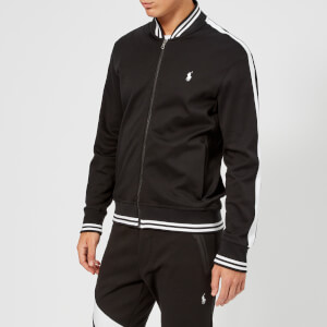 Polo Ralph Lauren Men's Bomber Collar Track Top - Polo Black