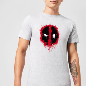 MARVEL Boys Deadpool Splat Face T-Shirt