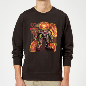 Marvel Avengers Infinity War Hulkbuster Sweatshirt - Black