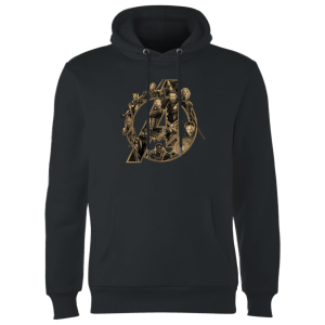 Marvel Avengers Infinity War Avengers Logo Hoodie - Black