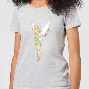 Disney Tinker Bell Classic Women's T-Shirt - Grey from I Want One Of Those