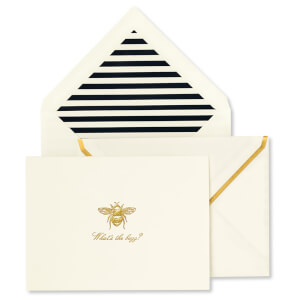 Kate Spade Notecard Set - What's The Buzz?