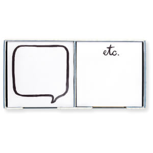 Kate Spade Sticky Note Set - Seersucker
