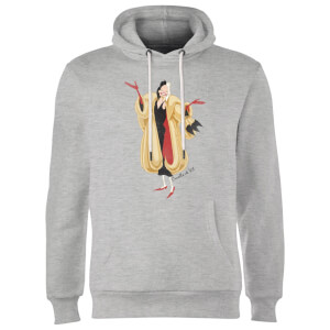 Disney 101 Dalmations Cruella De Vil Hoodie - Grey