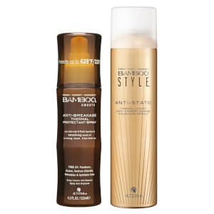 Alterna Bamboo Style Dry Finishing Spray and Anti-Breakage Thermal Protect Spray Duo (Worth £46.50)