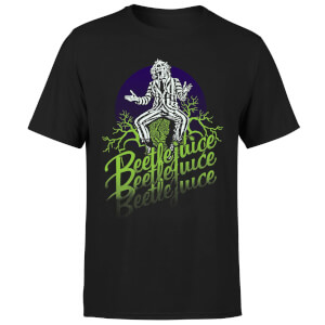 T-Shirt Homme Beetlejuice Abîmé - Noir