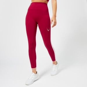 Lucas Hugh Women's Orbit Technical Knitted Leggings - Garnet