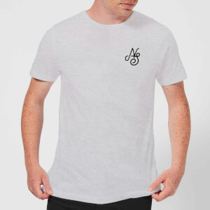 Native Shore Men's Essential Script T-Shirt - Grey
