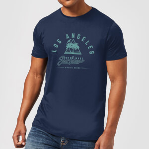 Native Shore Men's Los Angeles Surfwear T-Shirt - Navy