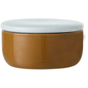 Bloomingville Stoneware Jar With Lid - Brown