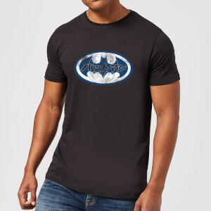T-Shirt Homme Batman DC Comics - Logo Japonais - Noir