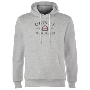 Jaws Quint's Shark Charter Hoodie - Grey