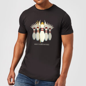 The Big Lebowski Pin Girls T-Shirt - Schwarz