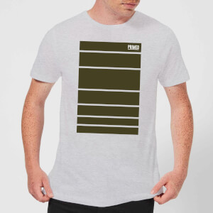 Primed Block T-Shirt - Grey