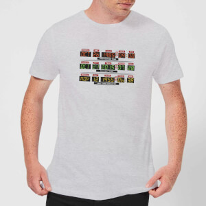 Back To The Future Destination Clock T-Shirt - Grey