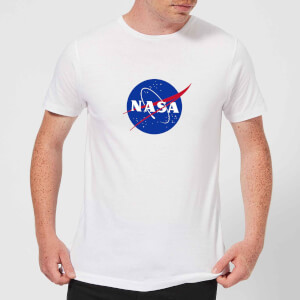 Camiseta NASA Logo - Hombre - Blanco
