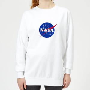 Sudadera NASA Logo - Mujer - Blanco