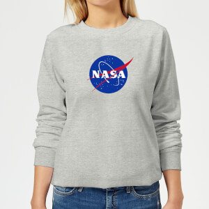 Sudadera NASA Logo - Mujer - Gris