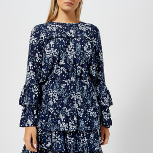 MICHAEL MICHAEL KORS Women's Scattered Tier Sleeve Top - Multi