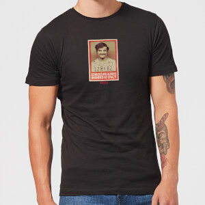 Narcos Geniuses Are Always Crazy T-Shirt - Black