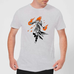 Magic The Gathering Chandra Character Art T-shirt - Grijs