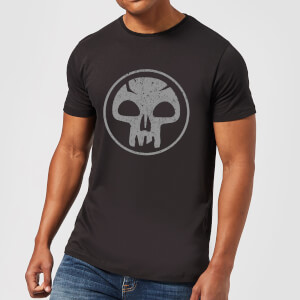 Magic The Gathering Black Mana T-shirt - Zwart