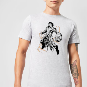 Magic The Gathering Gideon Character Art T-shirt - Grijs