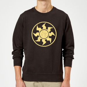 Magic The Gathering Mana White Sweatshirt - Black