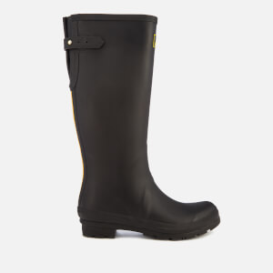Joules Women's Field Back Adjustable Tall Wellies - Black