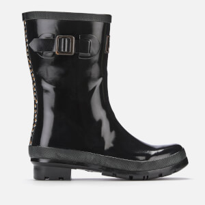 Joules Women's Kelly Gloss Mid Height Wellies - Black