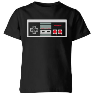 Nintendo NES Controller Chest Kid's T-Shirt - Black