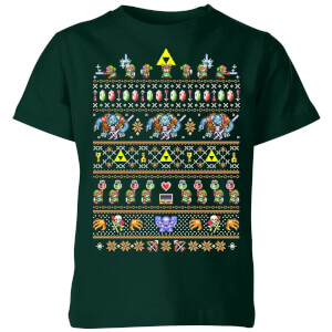 Nintendo The Legend Of ZeldaIt's Dangerous To Go Alone Kinder T-Shirt - Grün