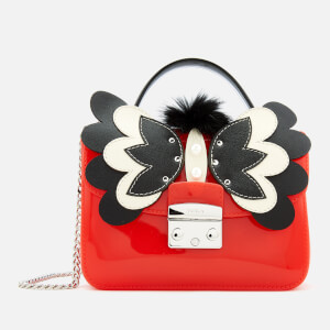 Furla Women's Candy Melita Meringa Mini Cross Body Bag - Red/Black