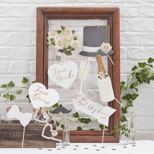 Ginger Ray Photo Booth Props - Beautiful Botanics